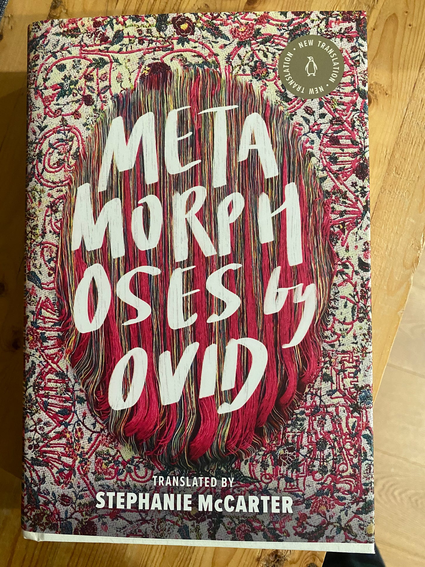 Stephanie McCarter's new translation of Ovid's Metamorphoses