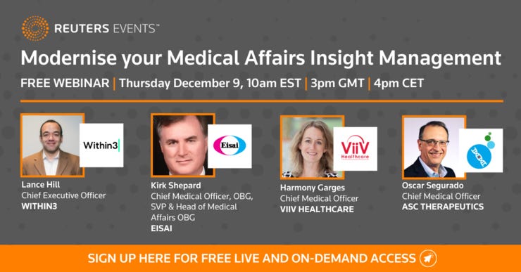 Modernise your Medical Affairs Insight Management