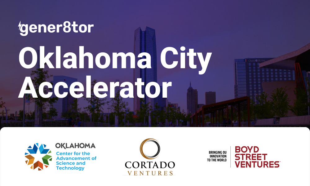 gener8tor and Partners Announce Accelerator for Oklahoma Startups —  gener8tor