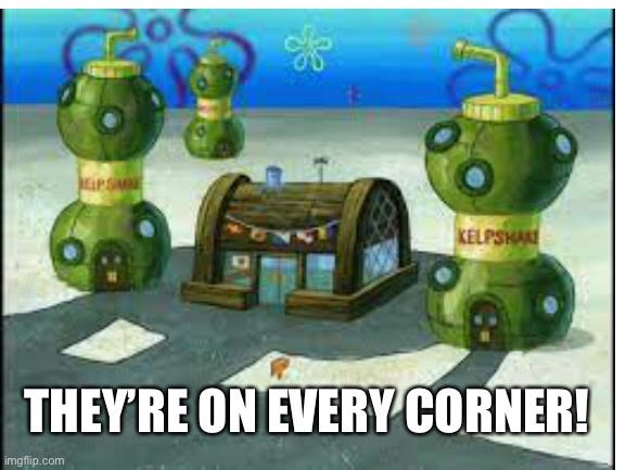 They're everywhere! spongebob meme Blank Template - Imgflip