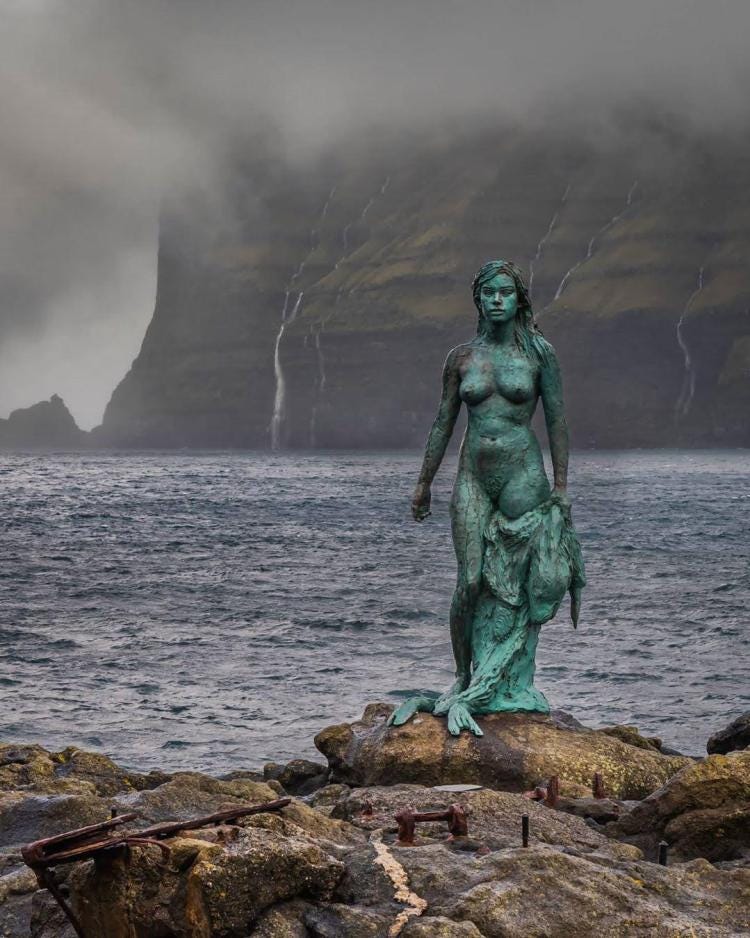 Selkie Statue