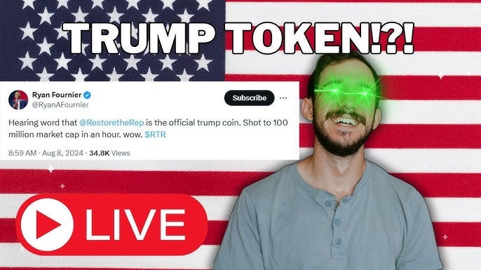 Did Trump Launch a Crypto Token? ($RTR)