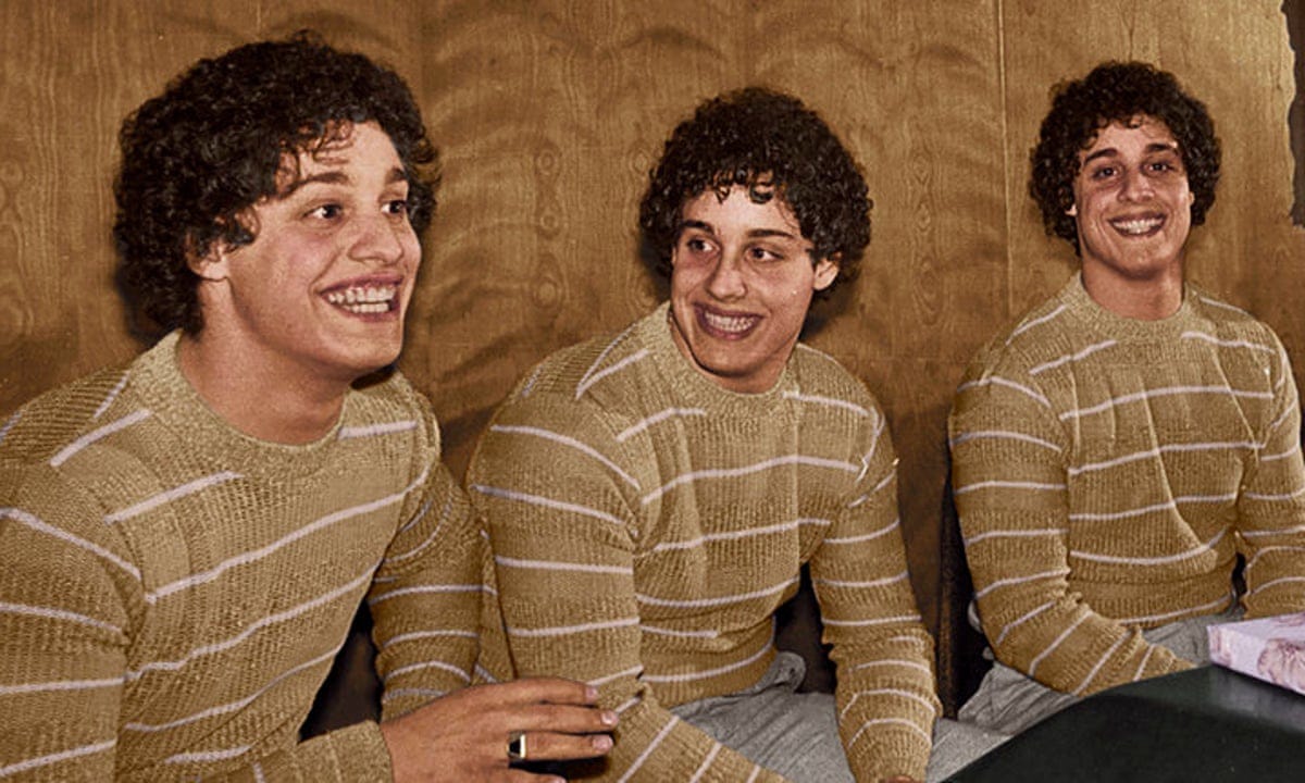 Three Identical Strangers: the bizarre tale of triplets separated at birth  | Documentary films | The Guardian