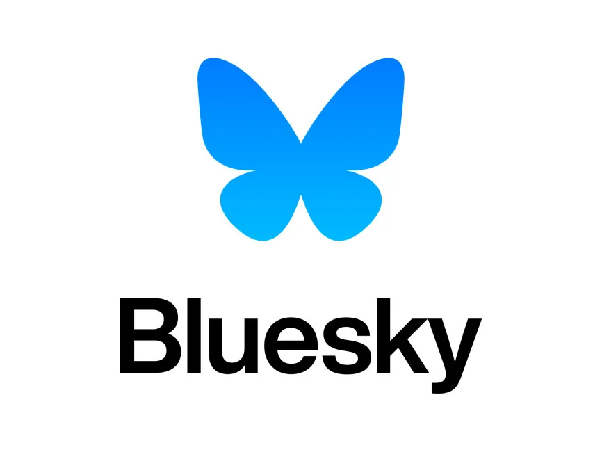 Bluesky Social Logo PNG vector in SVG, PDF, AI, CDR format