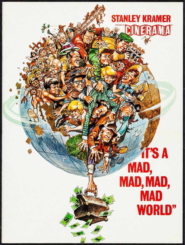 It's a Mad, Mad, Mad, Mad World (1963) - ripper car movies