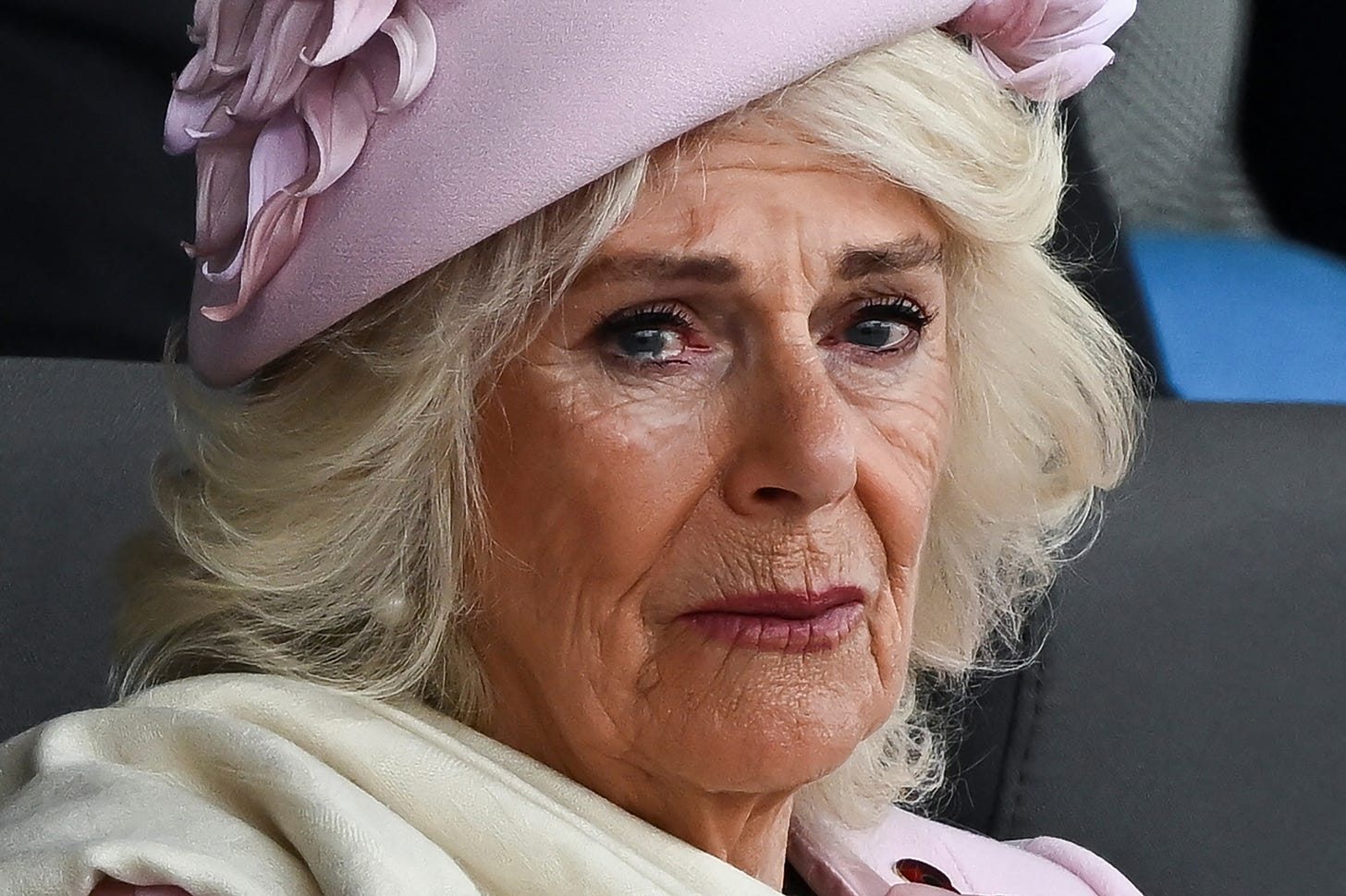 queen camilla cries at d day landing anniversary