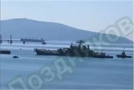 Ukraine appears to have sunk Russian Ropucha class landing ship Olenegorski  Gornjak