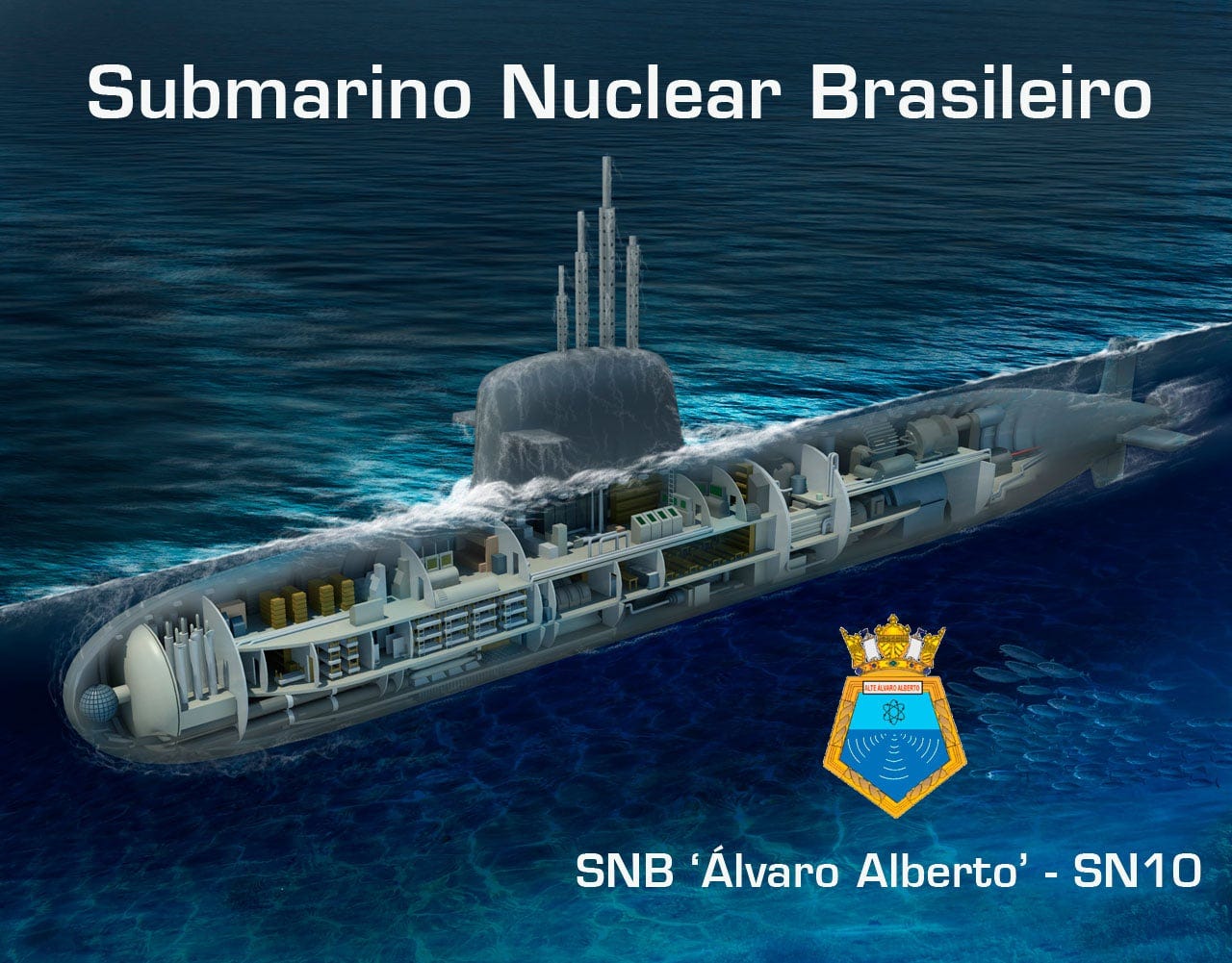 Brazil's Nuclear-Powered Submarine Project SN-BR Making Progress - Naval  News