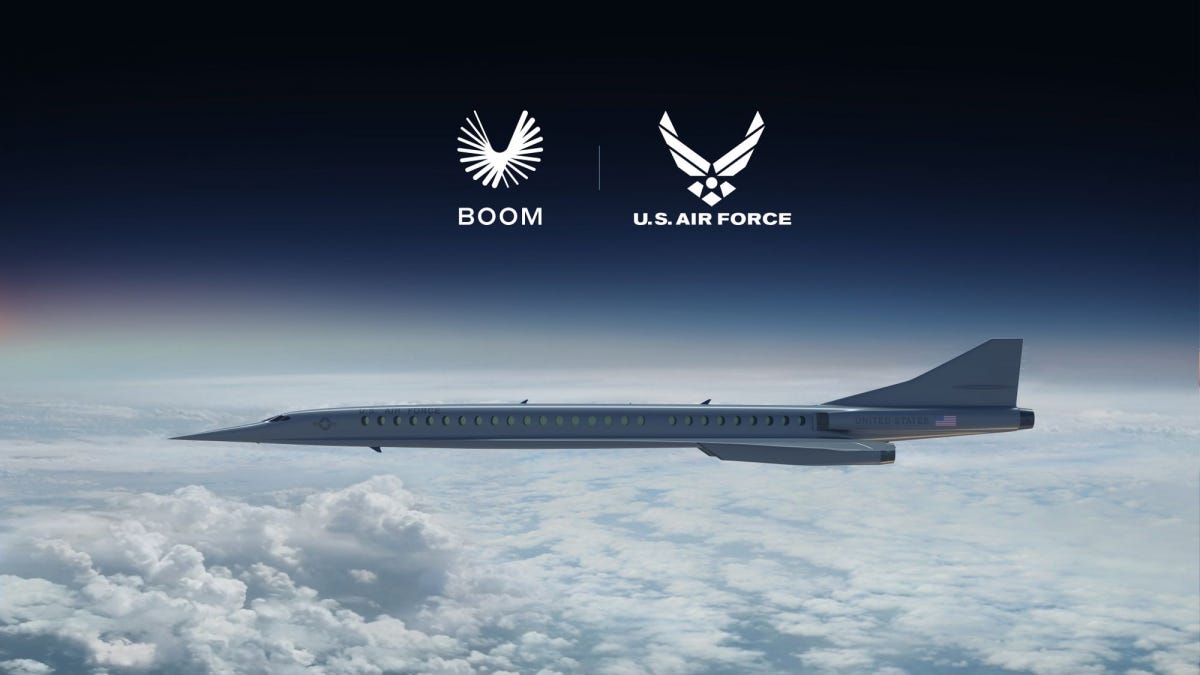 L'US Air Force finance son avion supersonique présidentiel avec Boom  Supersonic