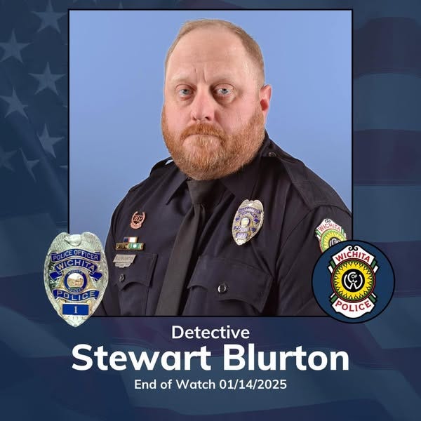 Wichita Police Detective Stewart Blurton. (Courtesy Wichita Police)