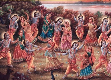 Lilas Of Krishna - Gopis Love For Krishna