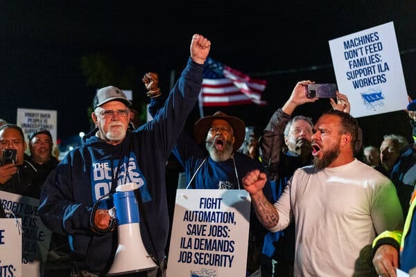 Meet Harold Daggett, the Union Leader Behind the Ports Strike - The New  York Times