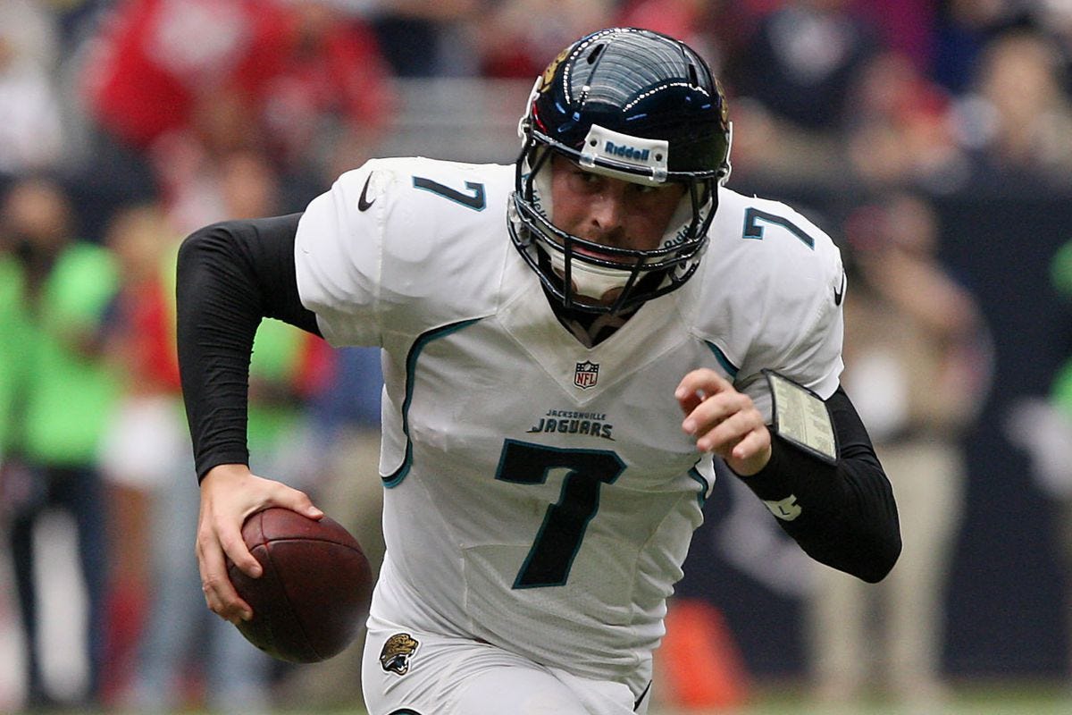 Jaguars vs. Texans: Chad Henne laughs in the face of kickers - SBNation.com