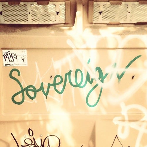 Sovereign #graffiti