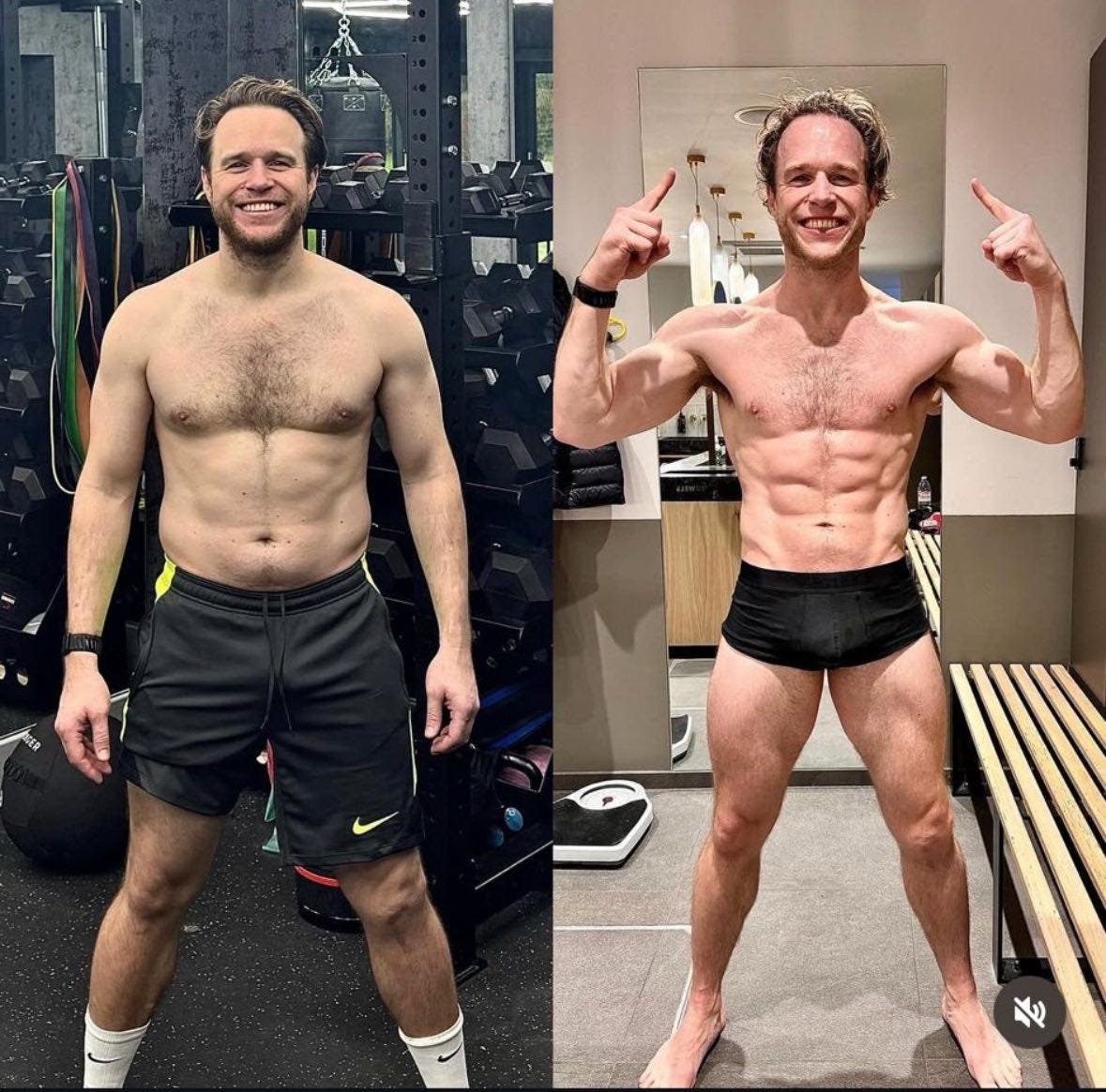Olly Murs body transformation pictures: Musician reacts to ... Olly Murs body transformation pictures: Musician reacts to ...