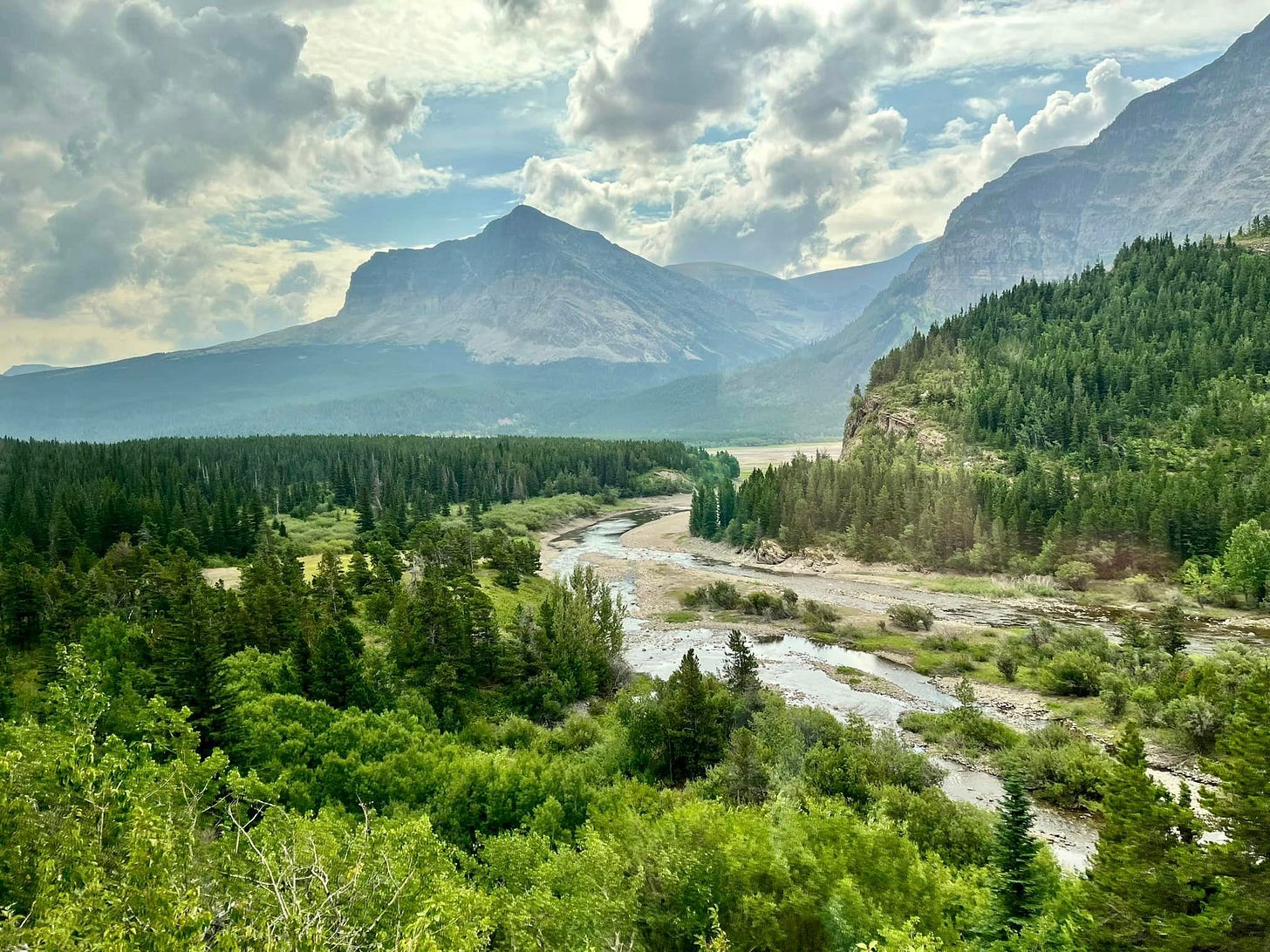 Stunning views of Glacier National Park