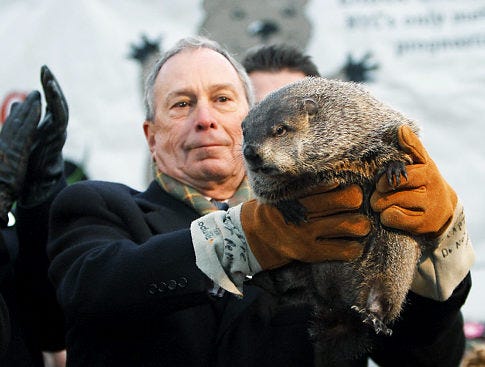 Mayor Bloomberg eyes payback against Staten Island Chuck as Groundhog Day  approaches – New York Daily News