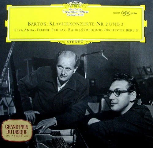 Cover art for Klavierkonzert Nr. 2 und 3 by Radio-Symphonie-Orchester Berlin / Ferenc Fricsay / Géza Anda