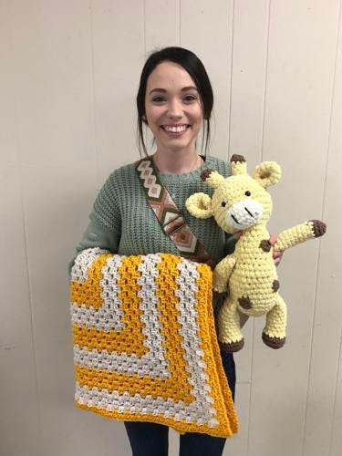 Crocheting Erika Mooneyham