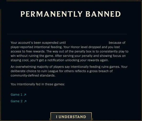 LoL Toxicity Bans - All You Need to Know - Unbanster