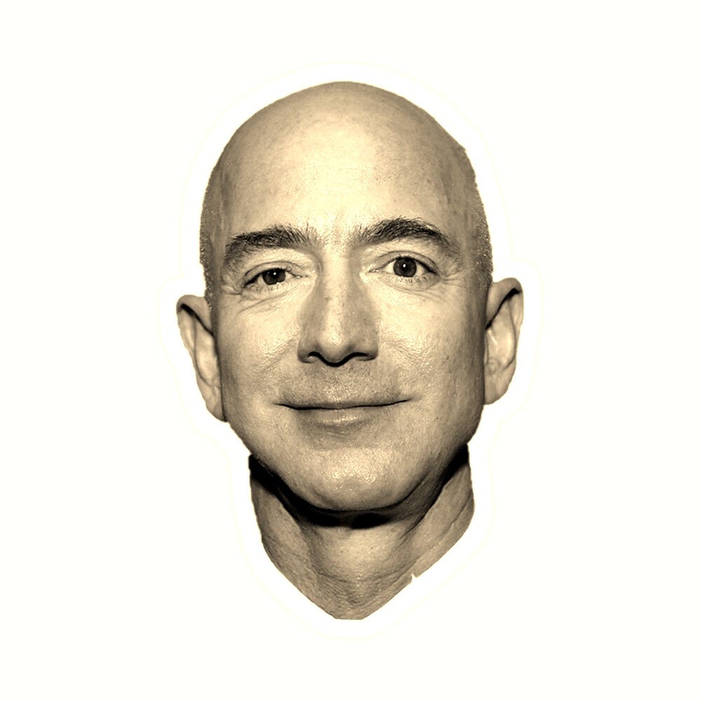 Jeff Bezos, dueño del periódico The Washington Post.