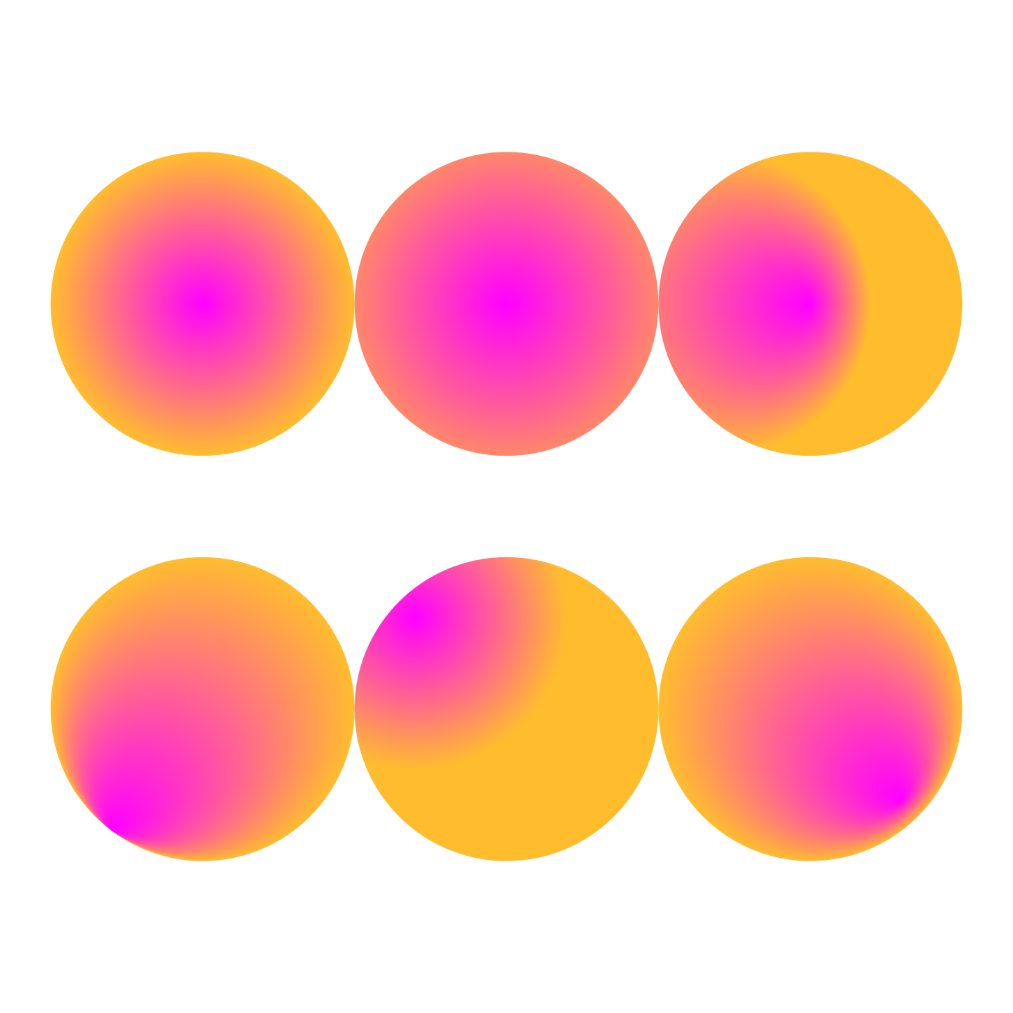 SVG radial gradient example 3