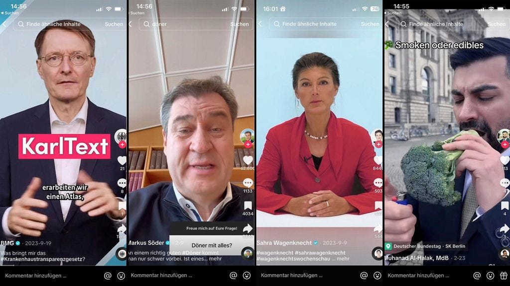 AfD-Erfolg auf TikTok: Die Panik der deutschen Politik - DER SPIEGEL