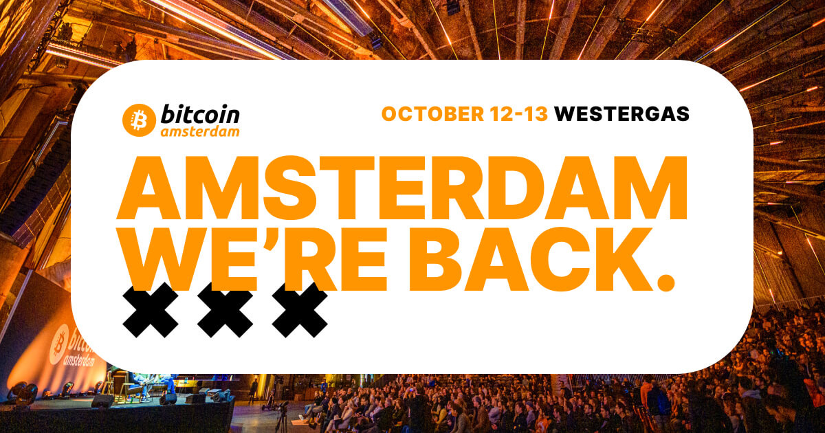 Registration | Bitcoin Amsterdam 2023