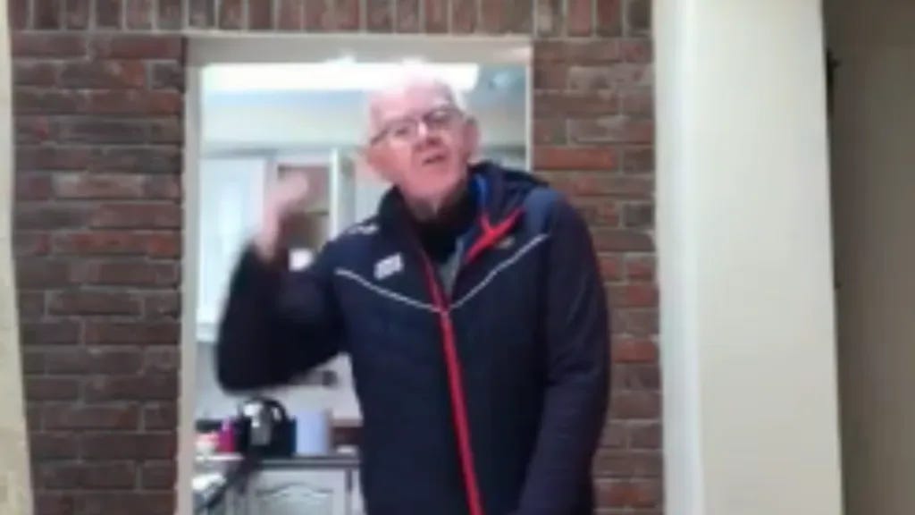 75-Year-Old Irish Grandfather Goes Viral with Inspiring Exercise Video