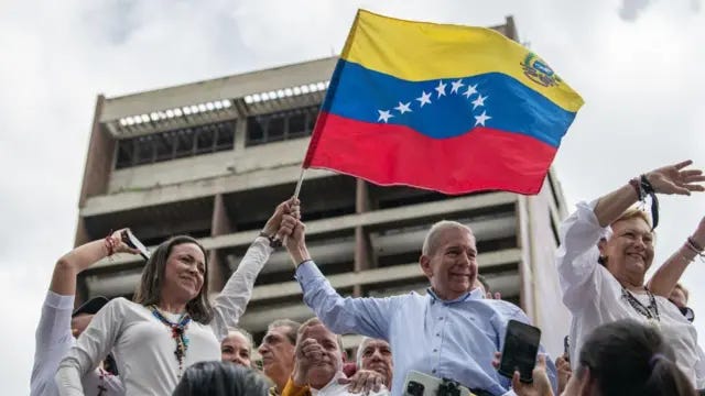 María Corina Machado y Edmundo González Urrutia