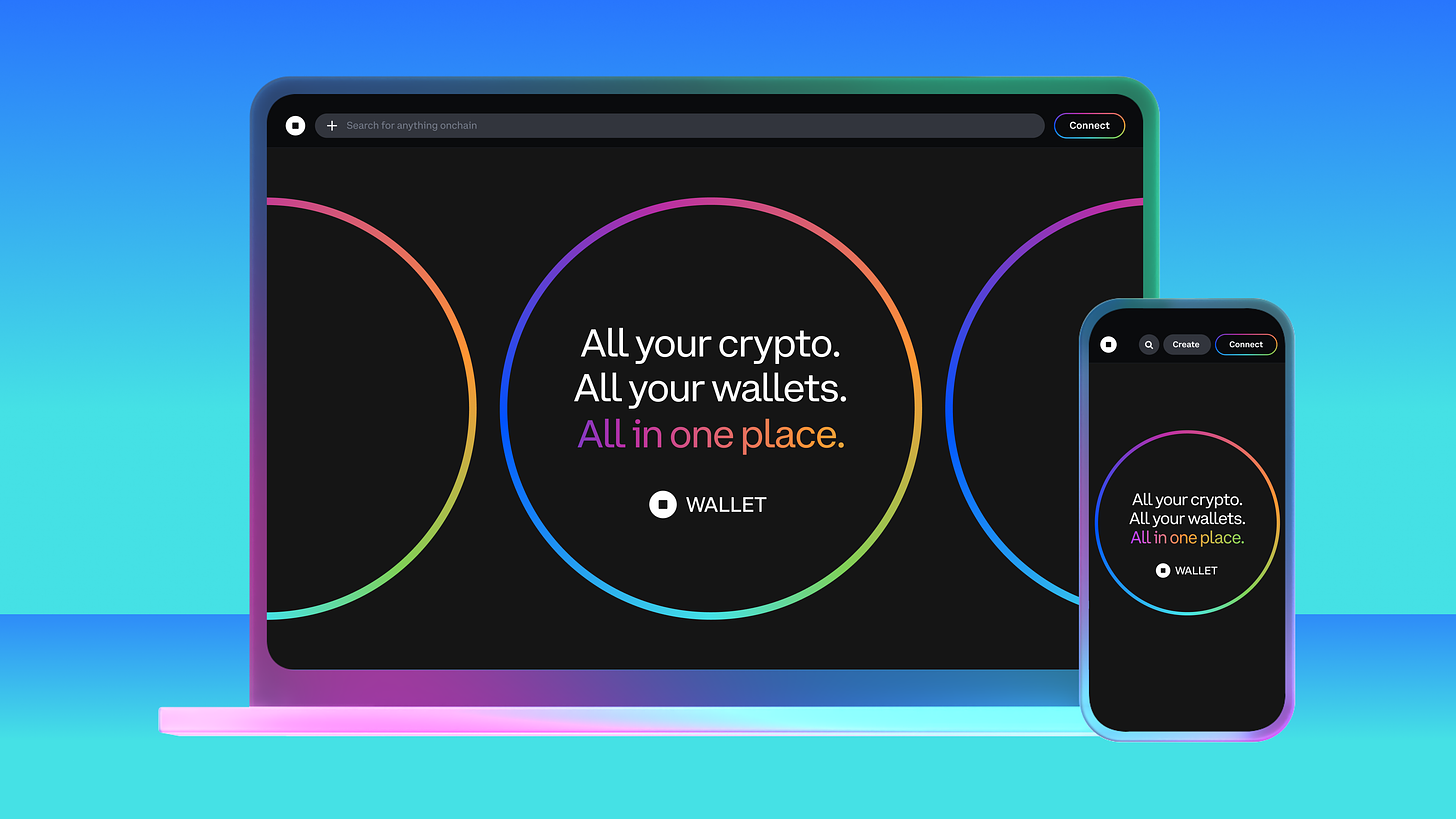 The new Coinbase Wallet web app: your home for everything onchain