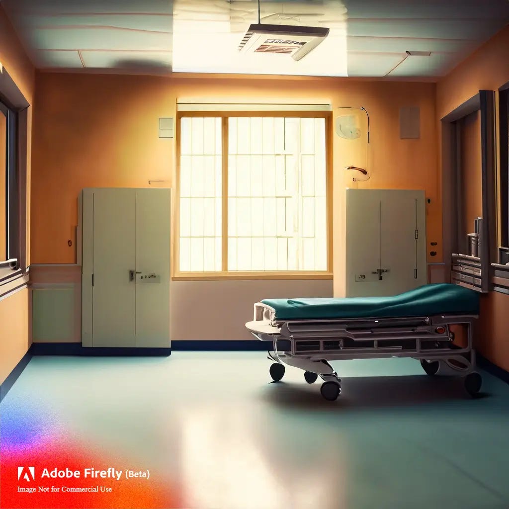 Firefly hospital near door room warm color 73951.jpg