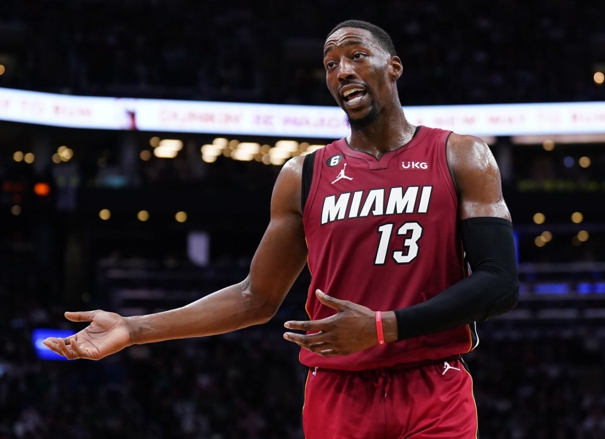 Bam Adebayo Takes A Shot At Referees After Being Ejected From Celtics Game  - Fadeaway World