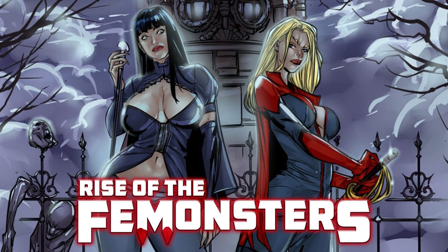 Rise of the Femonsters #0 by Alexander "Monstar" Raymond