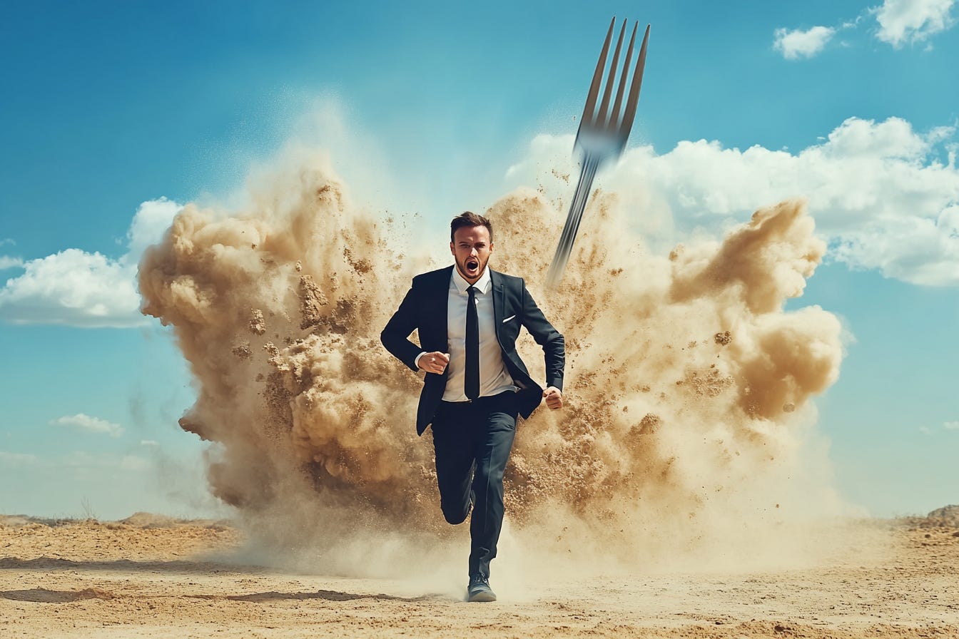 Unintended Consequences 2: Silverware Coup – In theaters now!