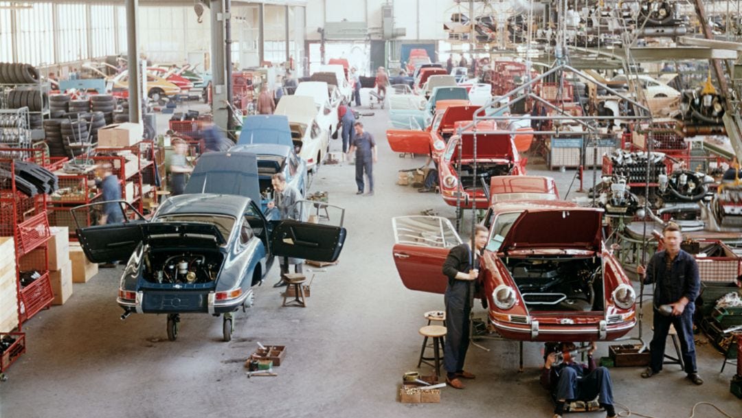 Porsche site Zuffenhausen, Porsche AG