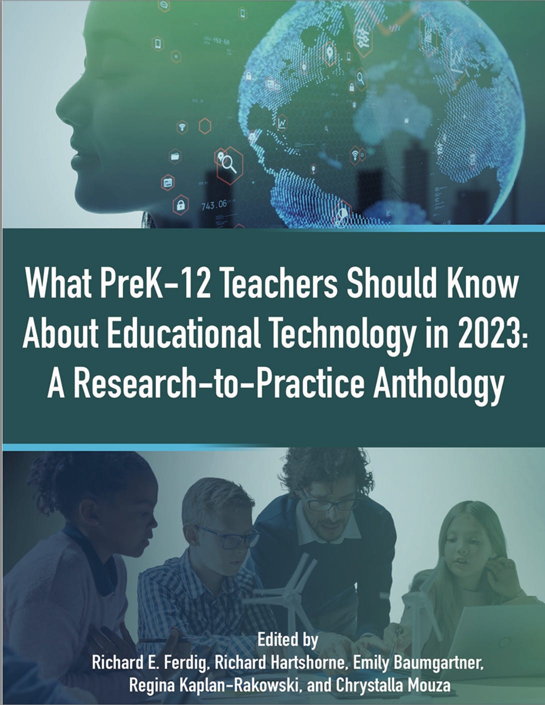 The cover of the book What PreK-12 Teachers Should Know about Educational Technology in 2023