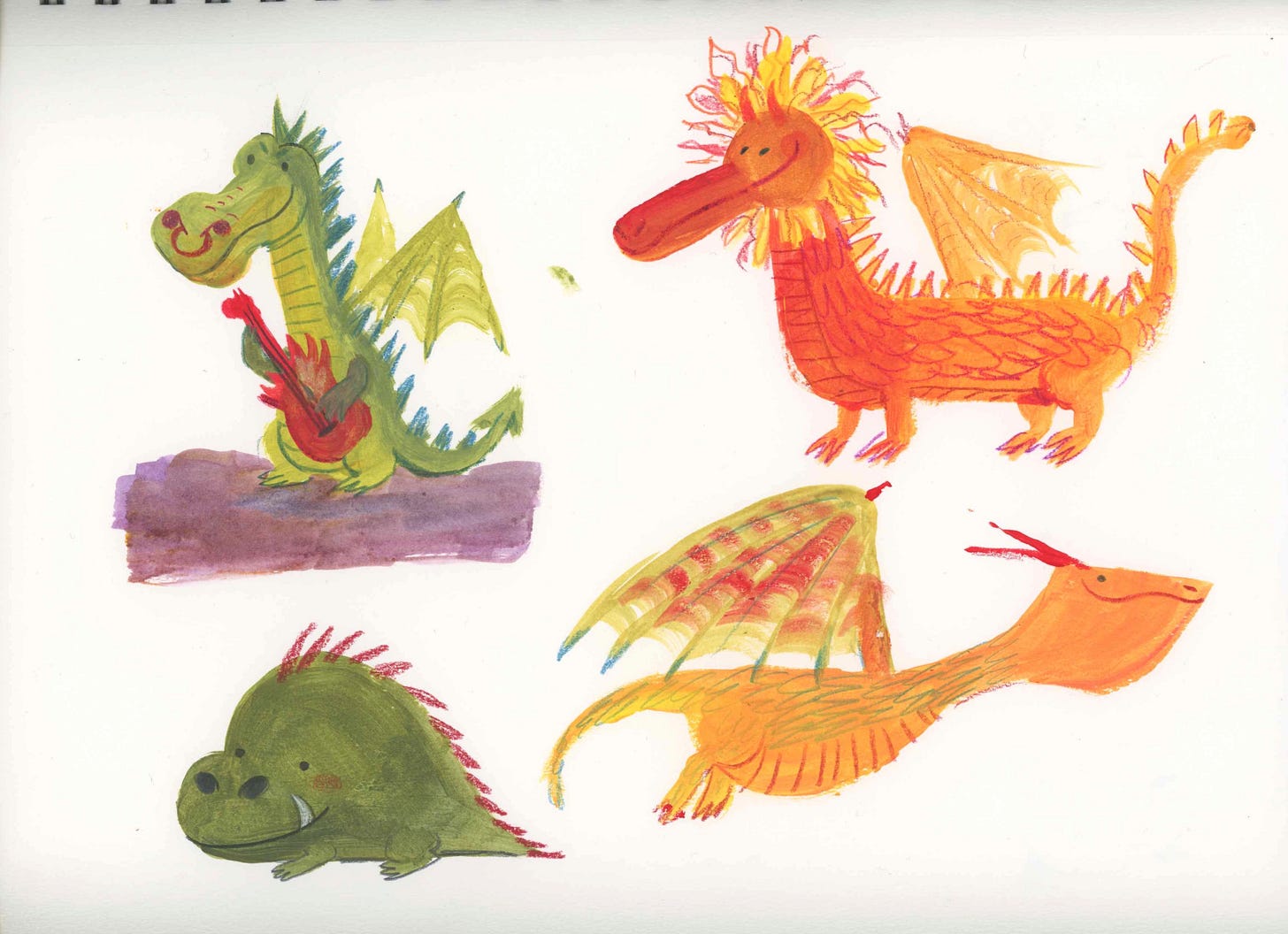 How to Draw Dragons for Kid