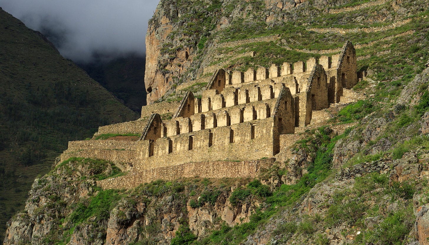 Inca Qollqa (Illustration) - World History Encyclopedia
