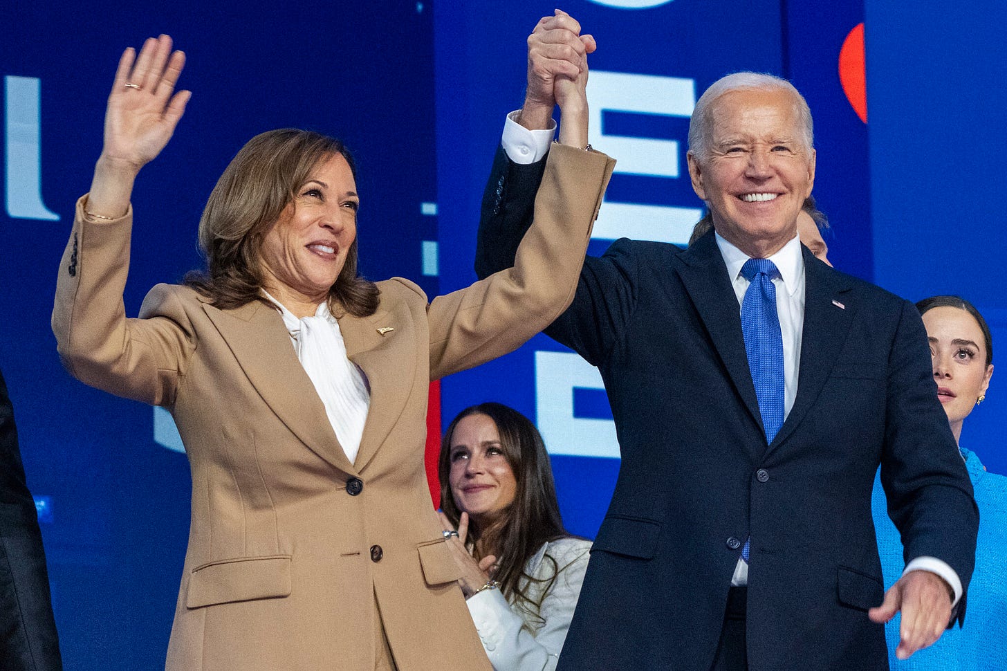 Biden gets hero's welcome at DNC, touting record as he passes torch to  Kamala Harris | The Times of Israel