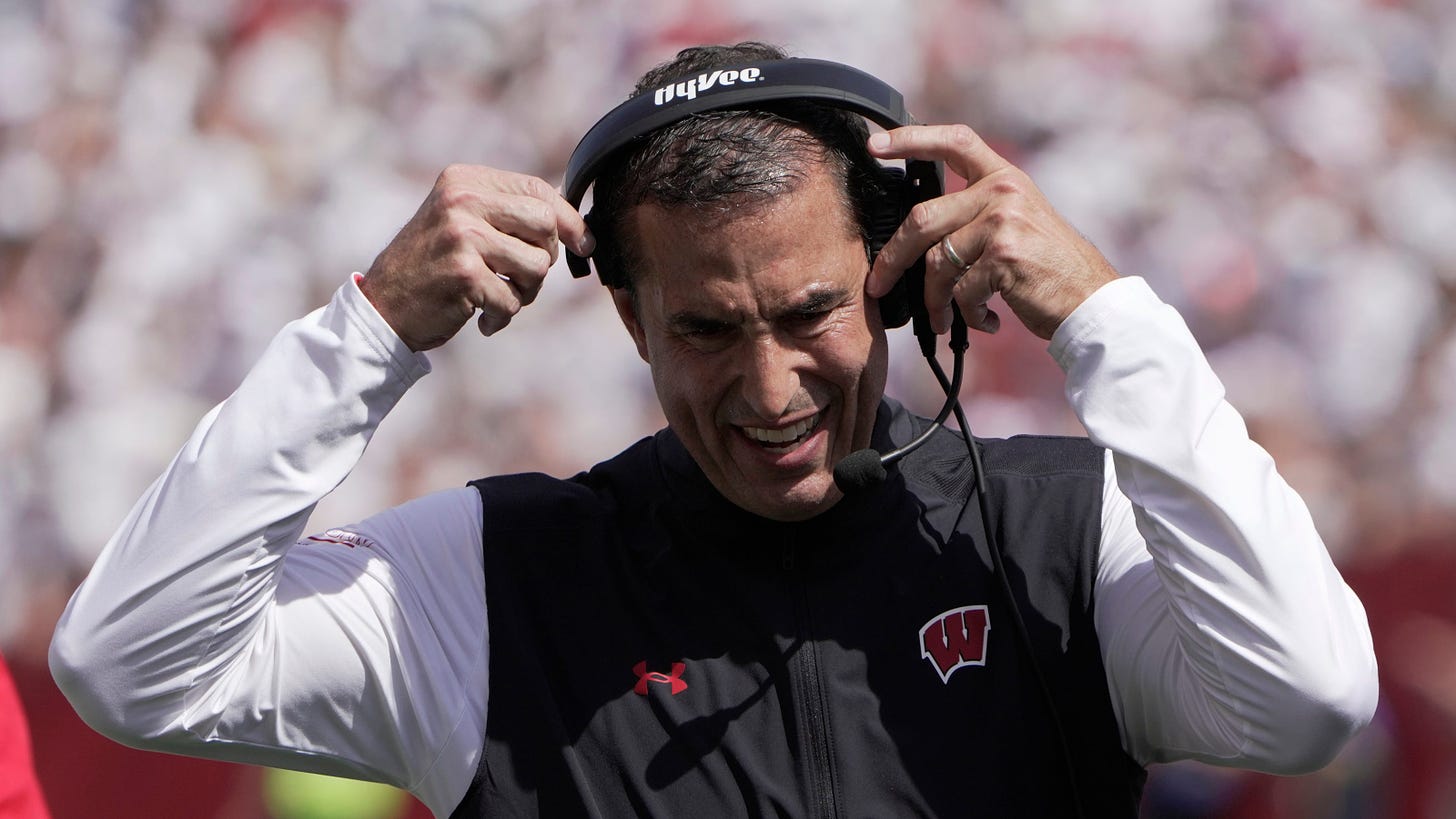 'It's disheartening': Wisconsin Badgers coach Luke Fickell reflects on loss  to USC