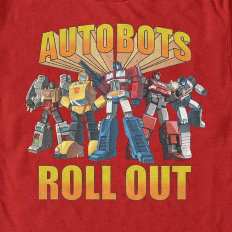 Autobots Roll Out Transformers T-Shirt