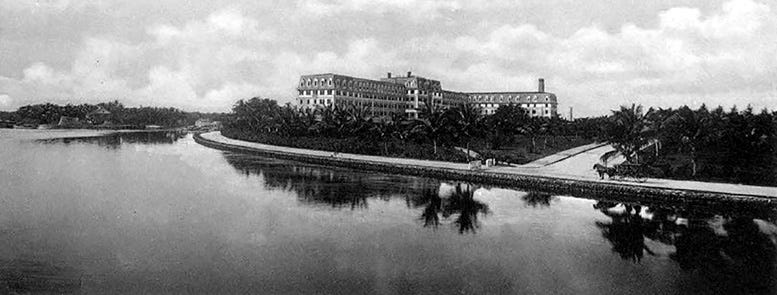 Cover: View of the Royal Palm Hotel from Biscayne Bay in 1904