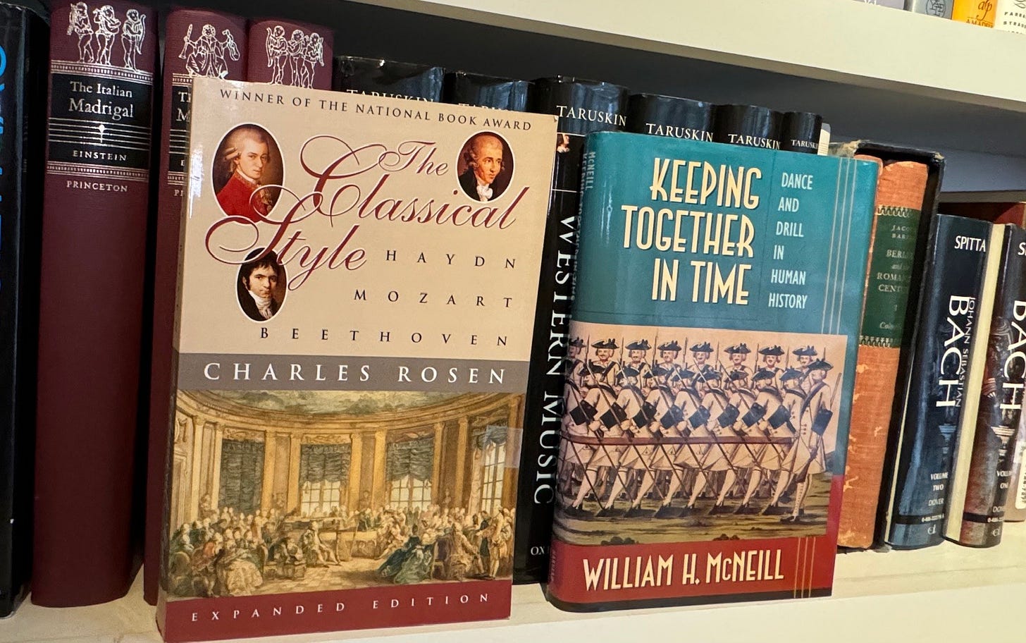 Photo of books by Rosen and McNeill