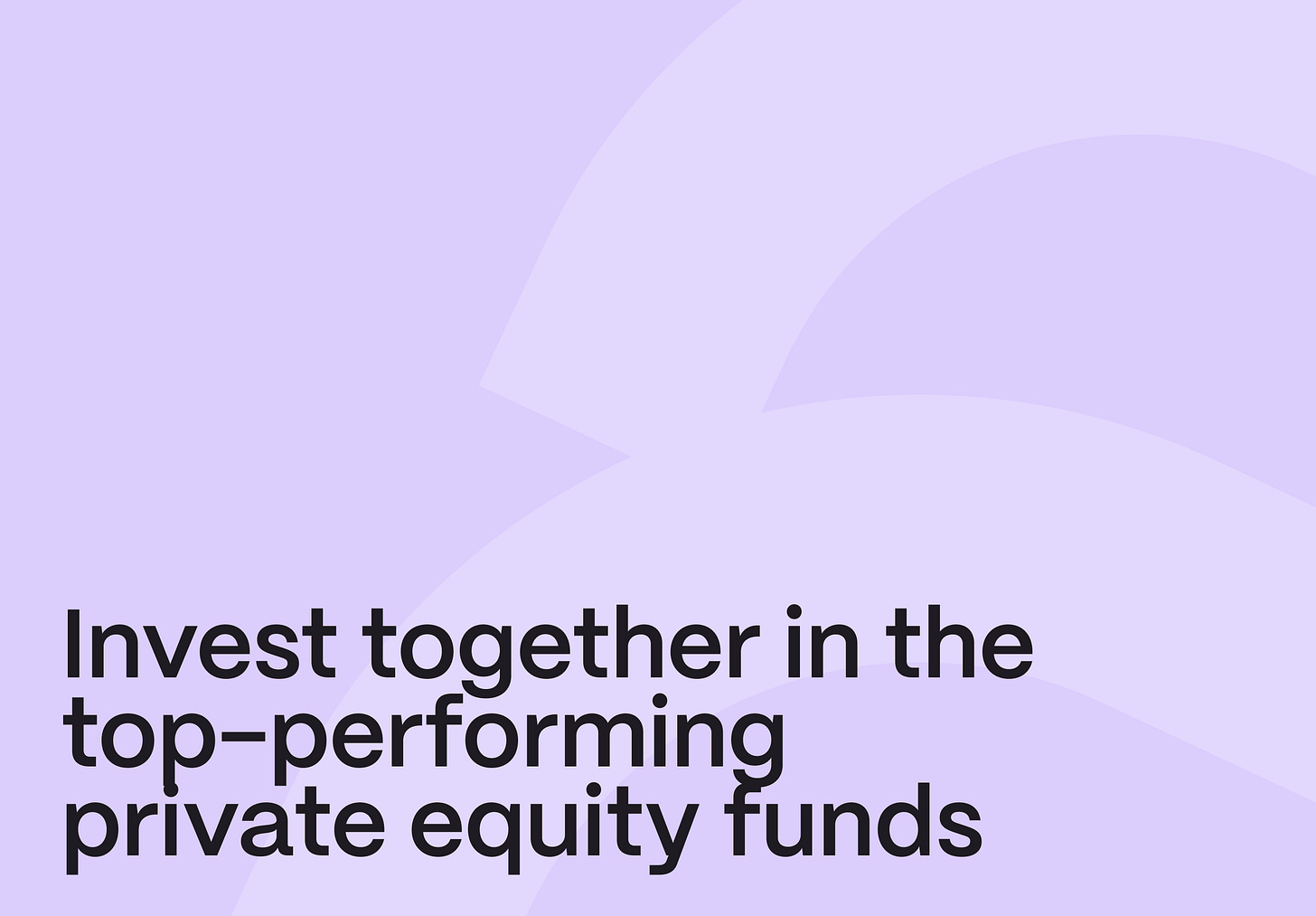 Fundora - Investissez ensemble dans les meilleurs fonds de private equity