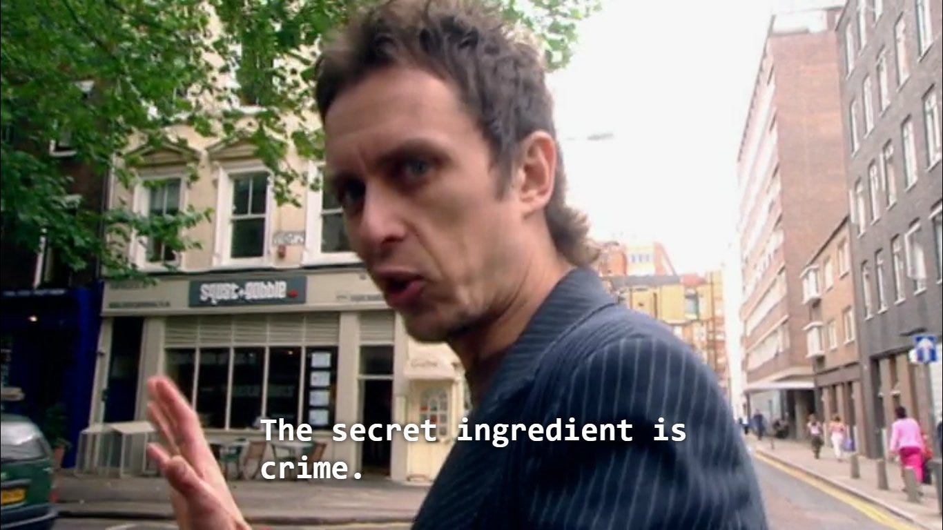 The Secret Ingredient Is Crime | Know Your Meme