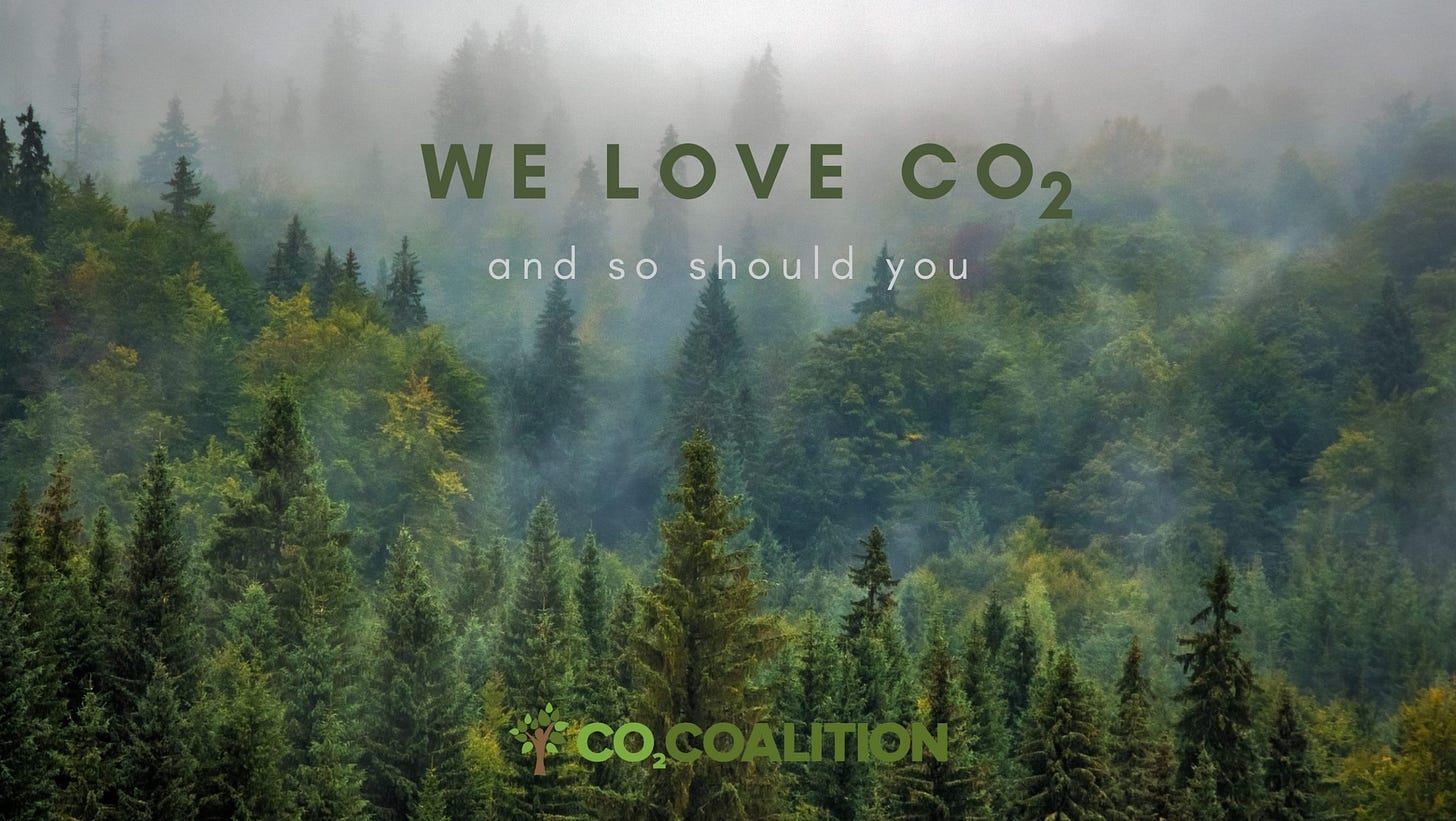 More Carbon Dioxide Is Good, Less Is Bad - CO2 Coalition