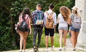 Image result for youth teens adolescents college student arriving ready challenge