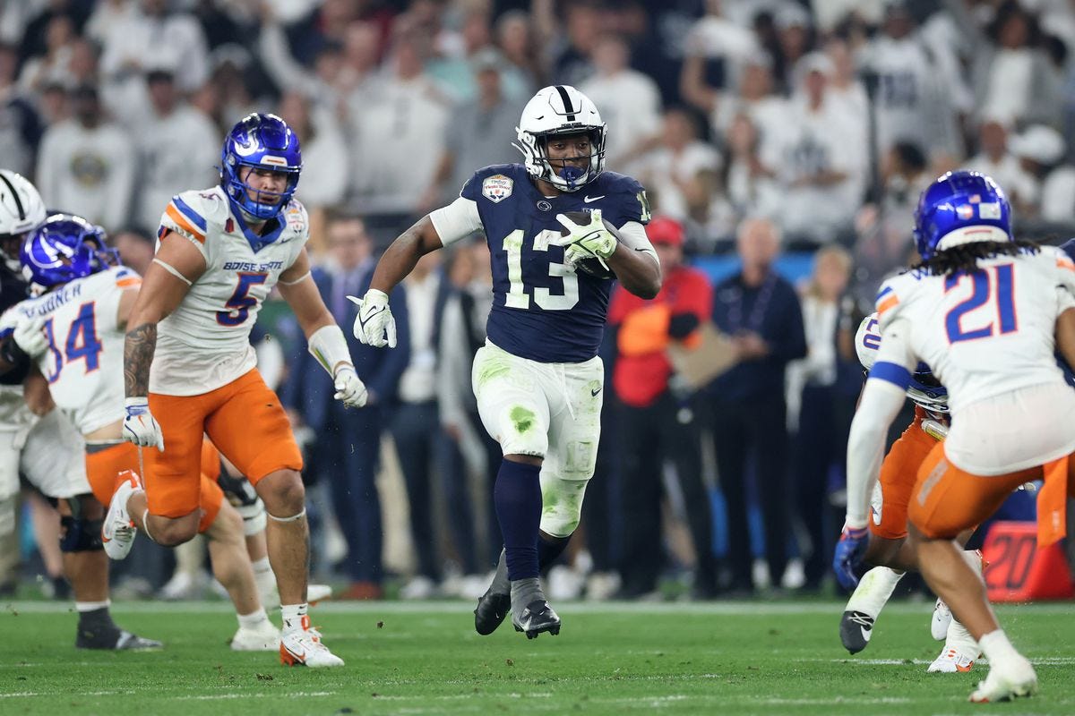 Kaytron Allen Steals the Spotlight in Fiesta Bowl: BSD MVP - Black Shoe  Diaries
