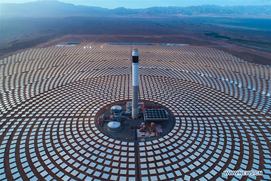 MOROCCO-OUARZAZATE-CHINA-SOLAR POWER PROJECT